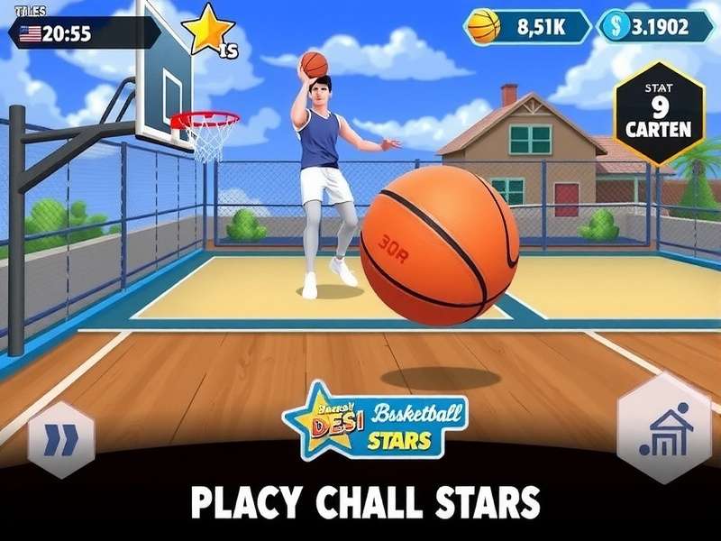 Desi Basketball Stars Gameplay Screenshot